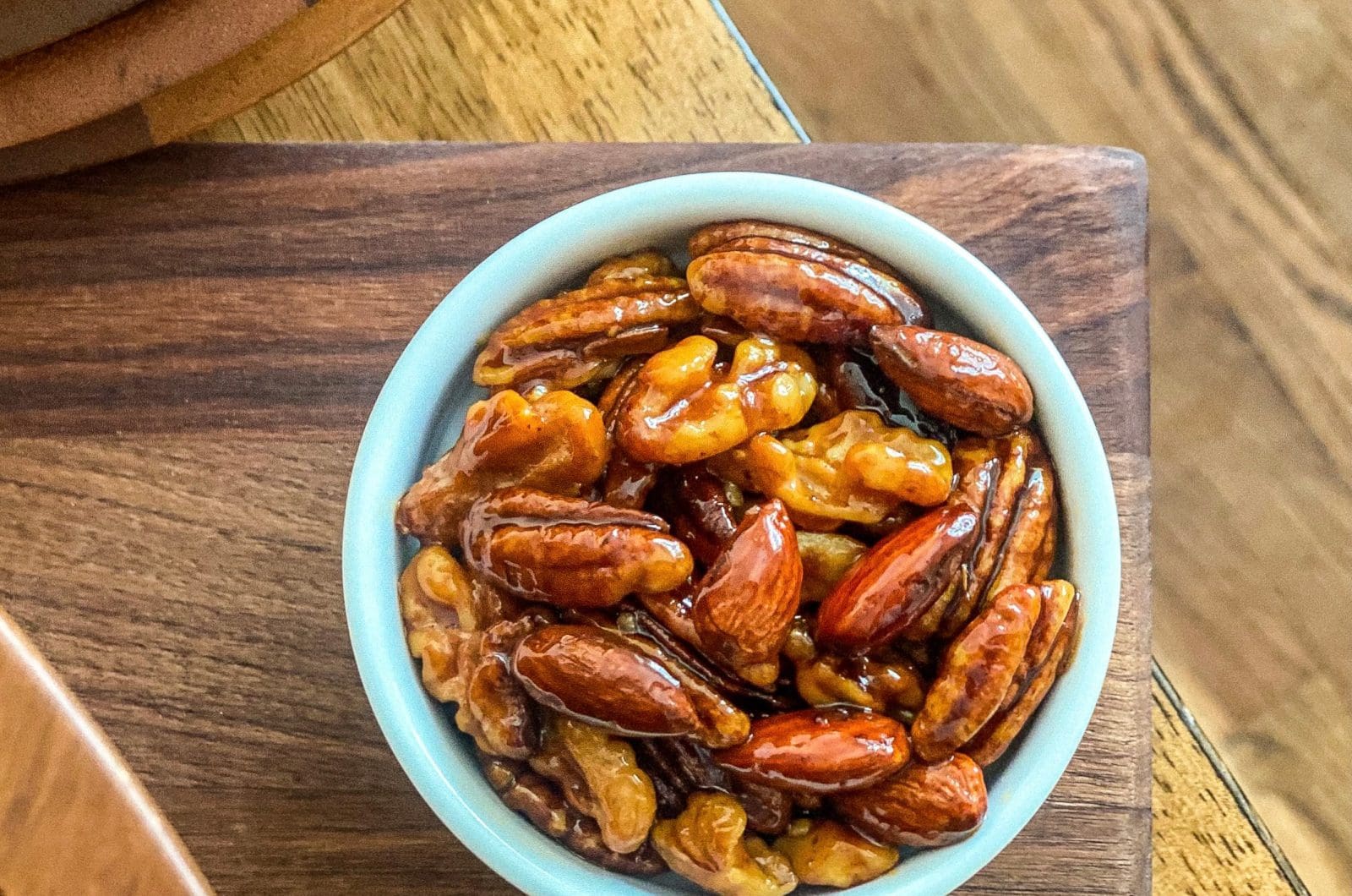 Healthy Honey-Glazed Candied Nuts