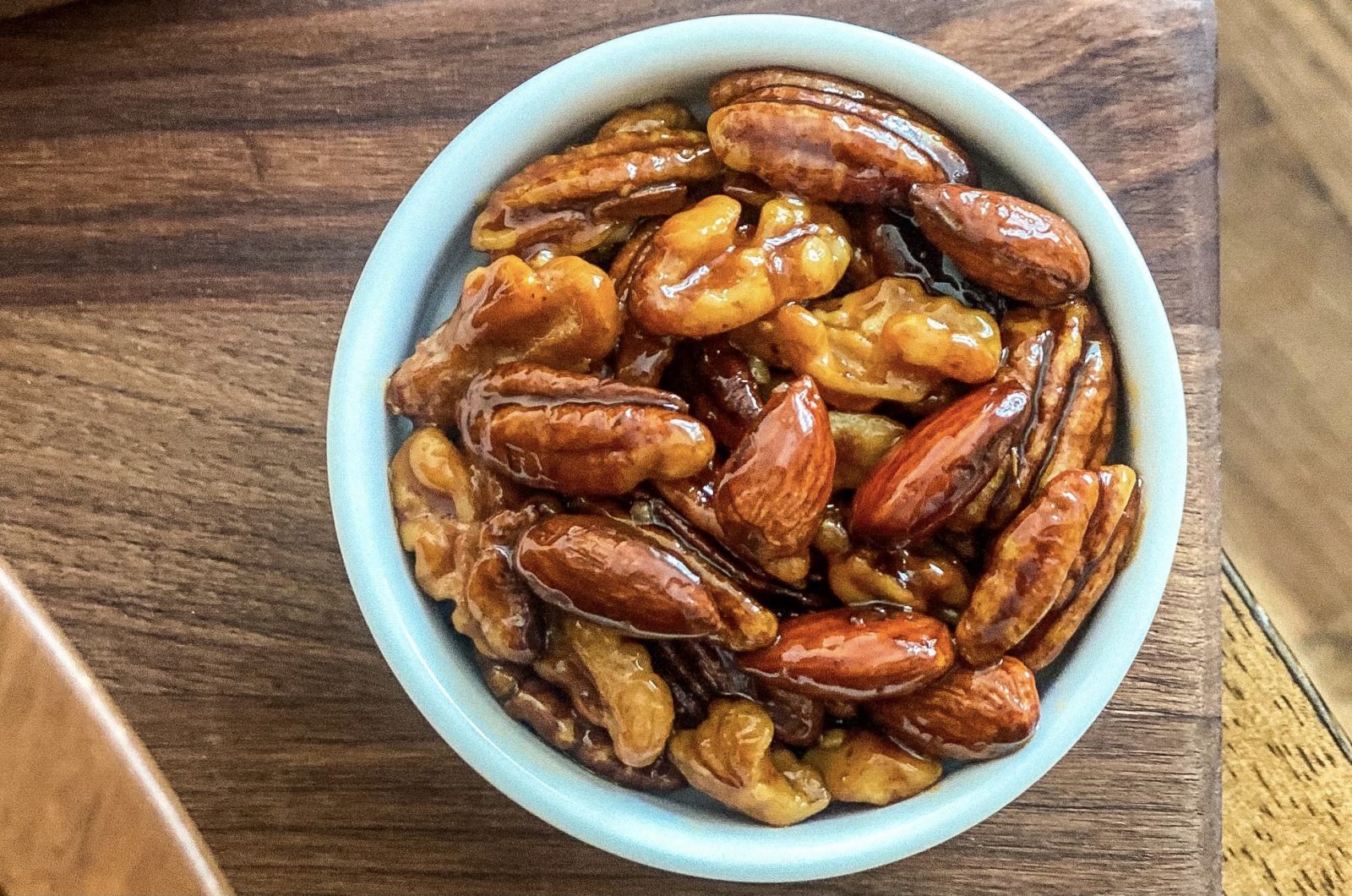 Wholesome and Sweet HoneyGlazed Candied Nuts That Salad Lady
