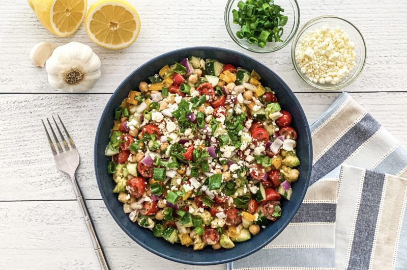 No-Cook Chickpea Salad