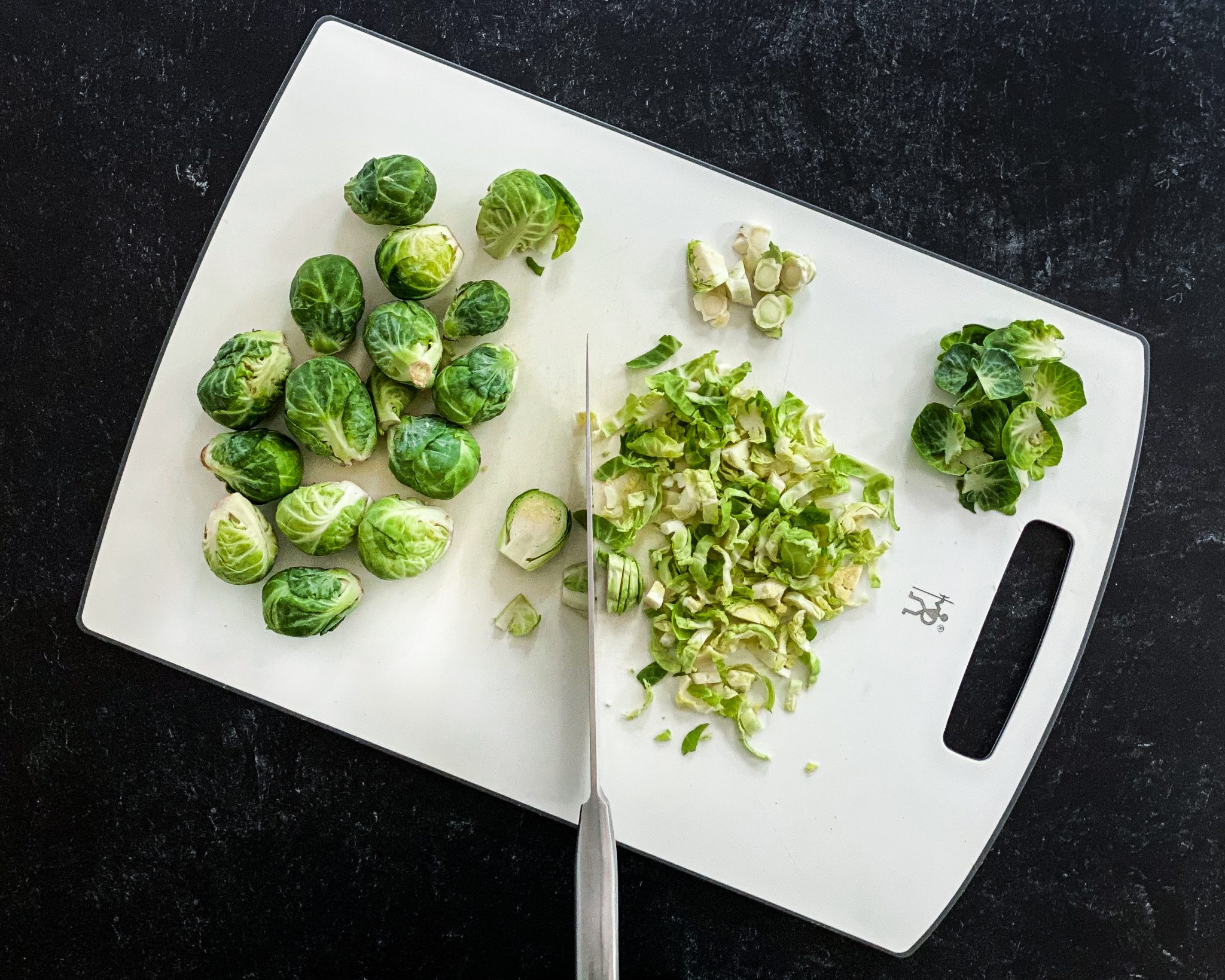Brussels Sprouts Caesar Salad That Salad Lady