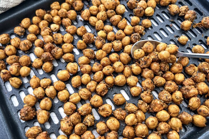 Herb Roasted Chickpeas for Salads