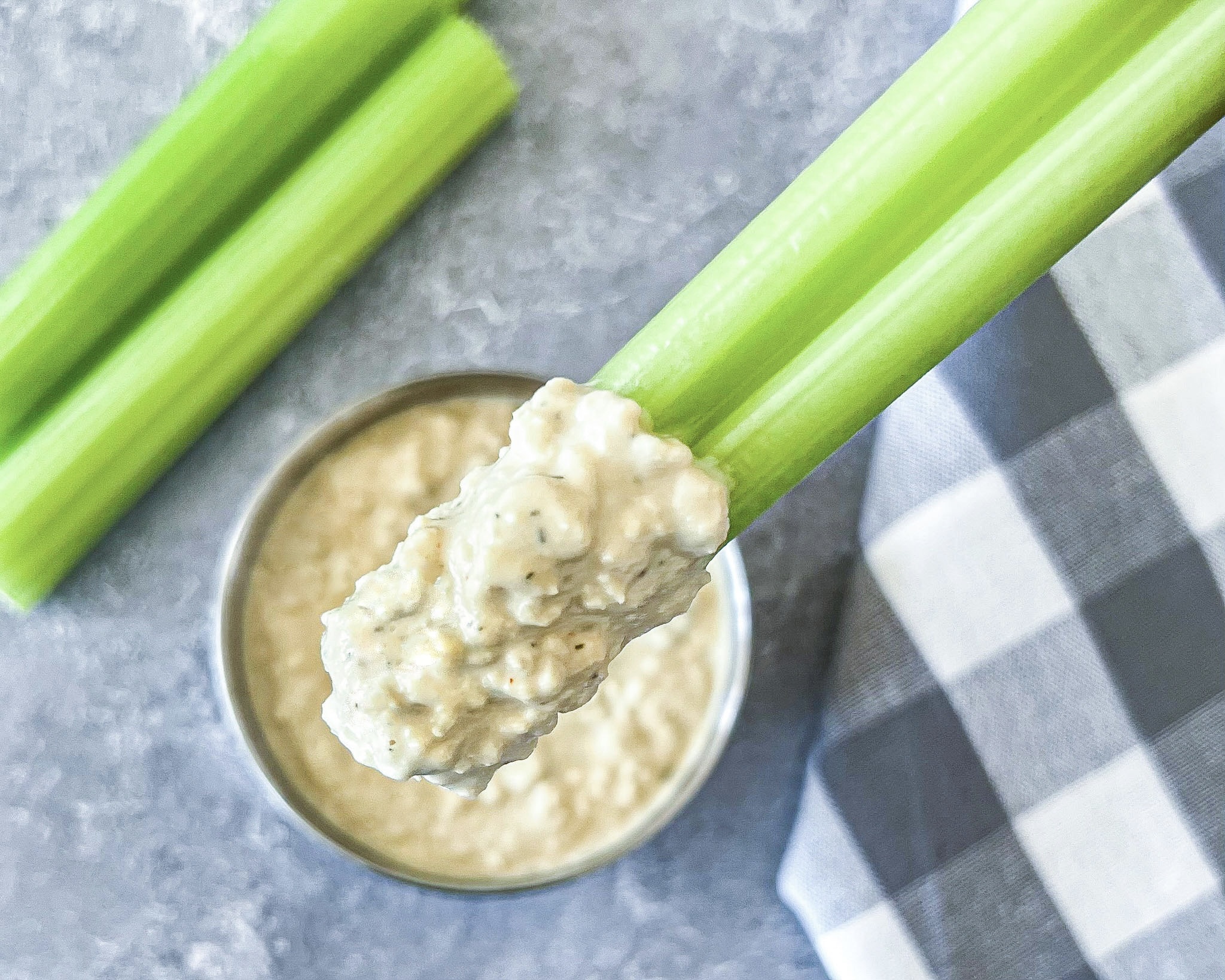 Homemade Vegan Blue Cheese Dressing That Salad Lady
