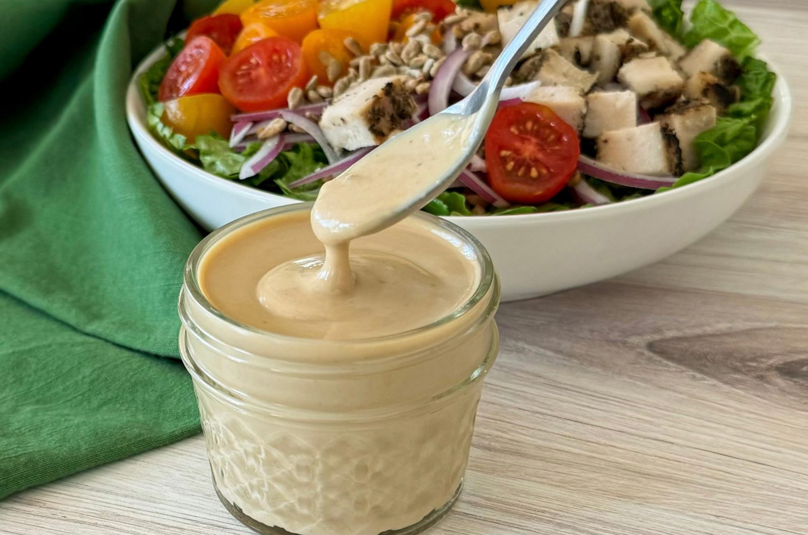 Smooth and Creamy Citrus Tahini Dressing